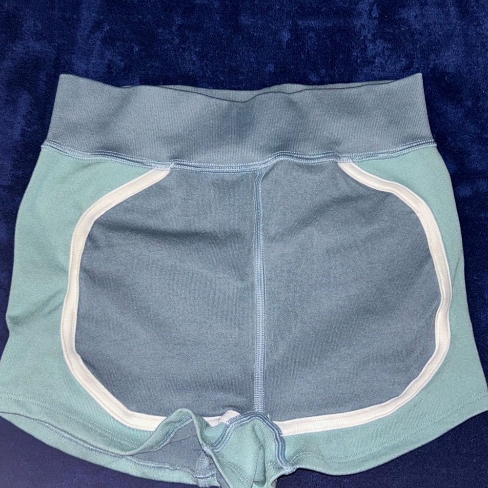 Free people Blue Athletic Shorts